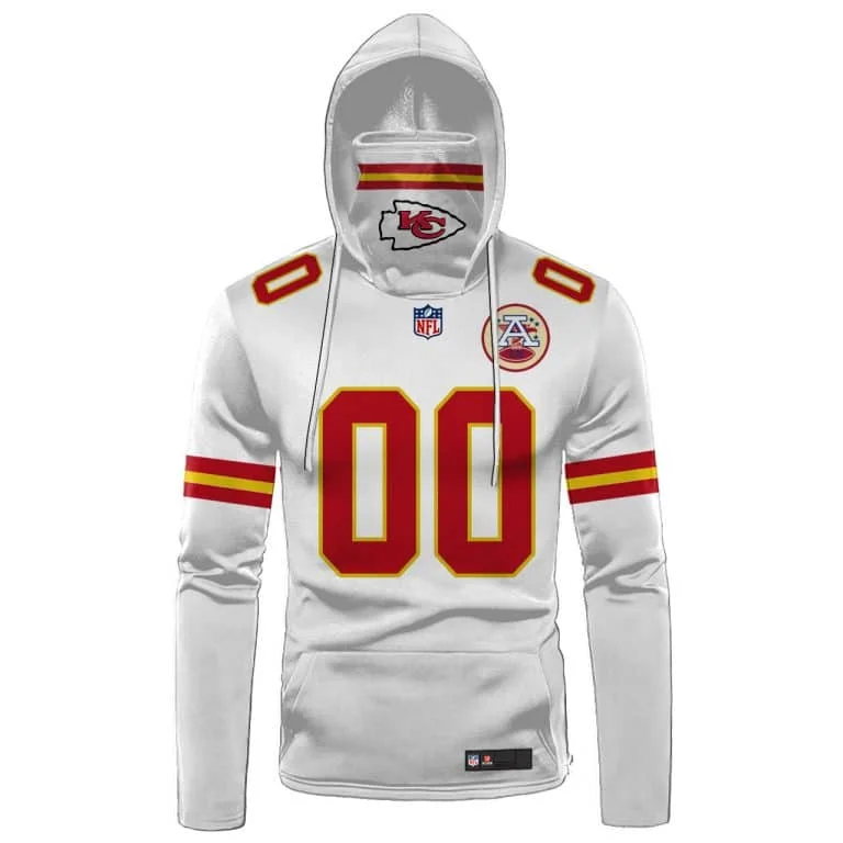 Hoodie Mask Kansas City Chiefs | Custom Name | Limited Edition TV49