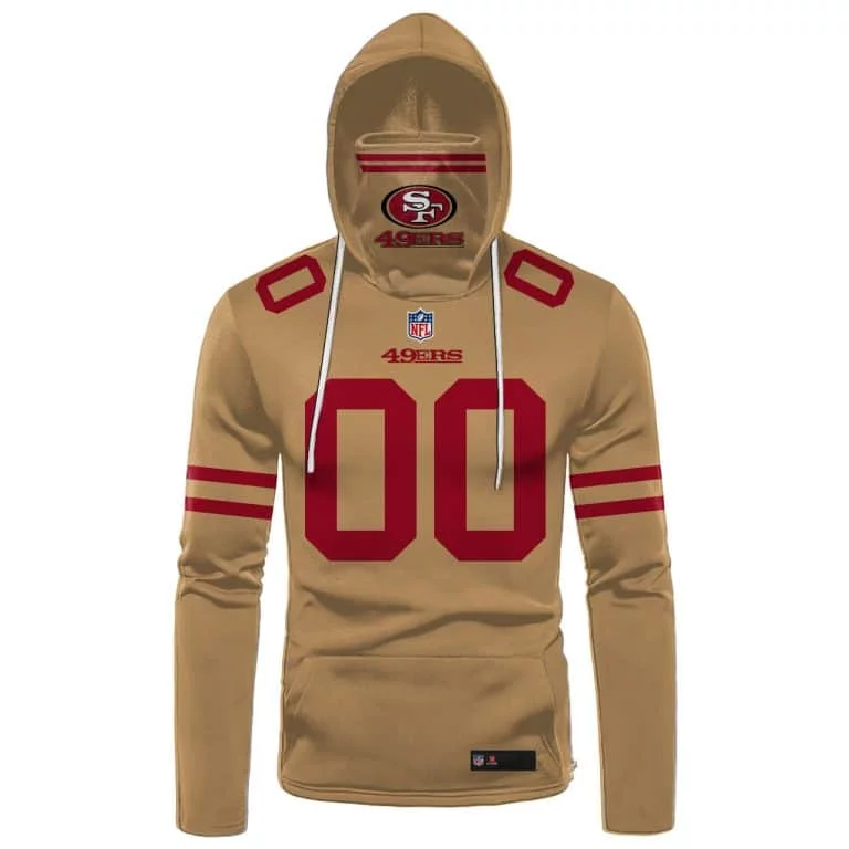 Hoodie Mask San Francisco 49ers | Custom Name | Limited Edition PR48