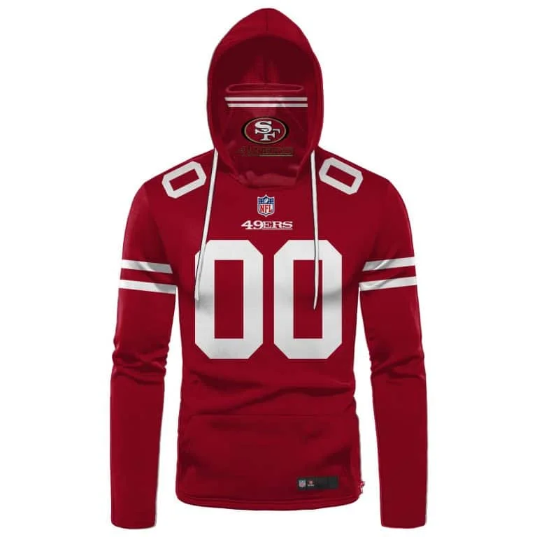 Hoodie Mask San Francisco 49ers | Custom Name | Limited Edition IH54
