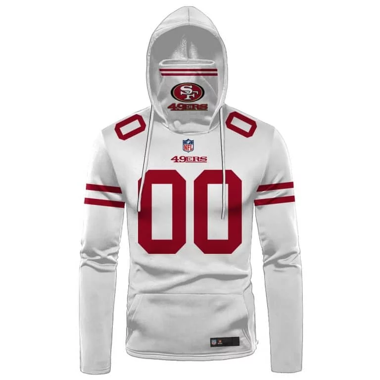 Hoodie Mask San Francisco 49ers | Custom Name | Limited Edition PI86