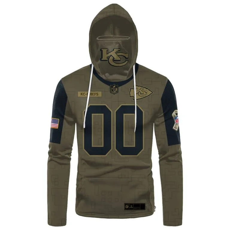 Hoodie Mask Kansas City Chiefs | Custom Name | Limited Edition GW24
