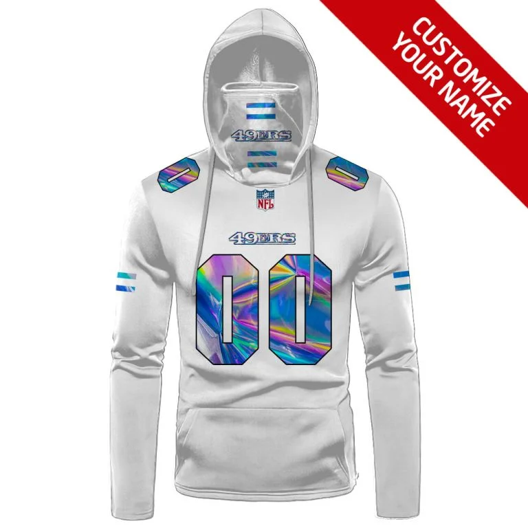 Hoodie Mask San Francisco 49ers | Custom Name | Limited Edition PB54
