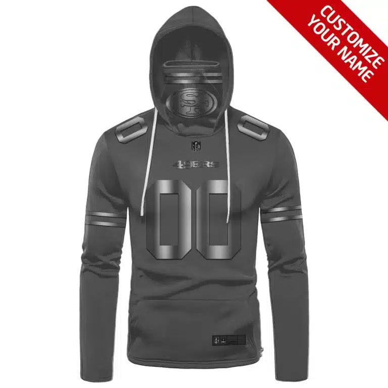 Hoodie Mask San Francisco 49ers | Custom Name | Limited Edition GU77