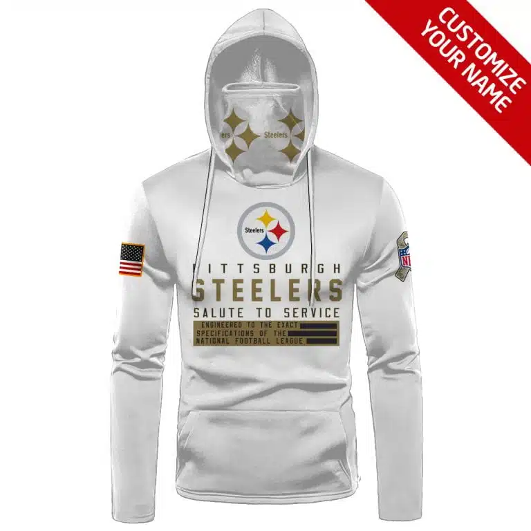 Hoodie Mask Pittsburgh Steelers | Custom Name | Limited Edition FY62