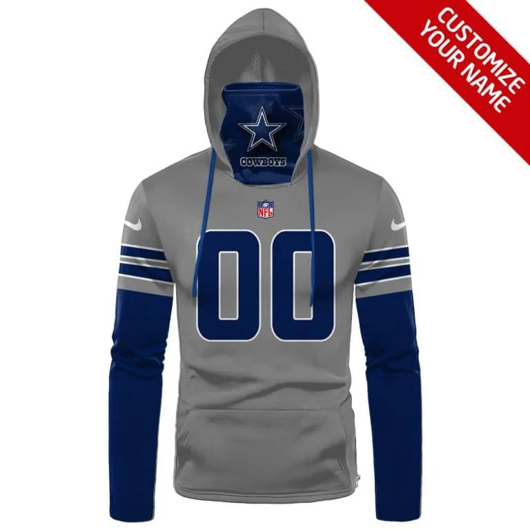 Hoodie Mask Dallas Cowboys | Custom Name | Limited Edition YQ29