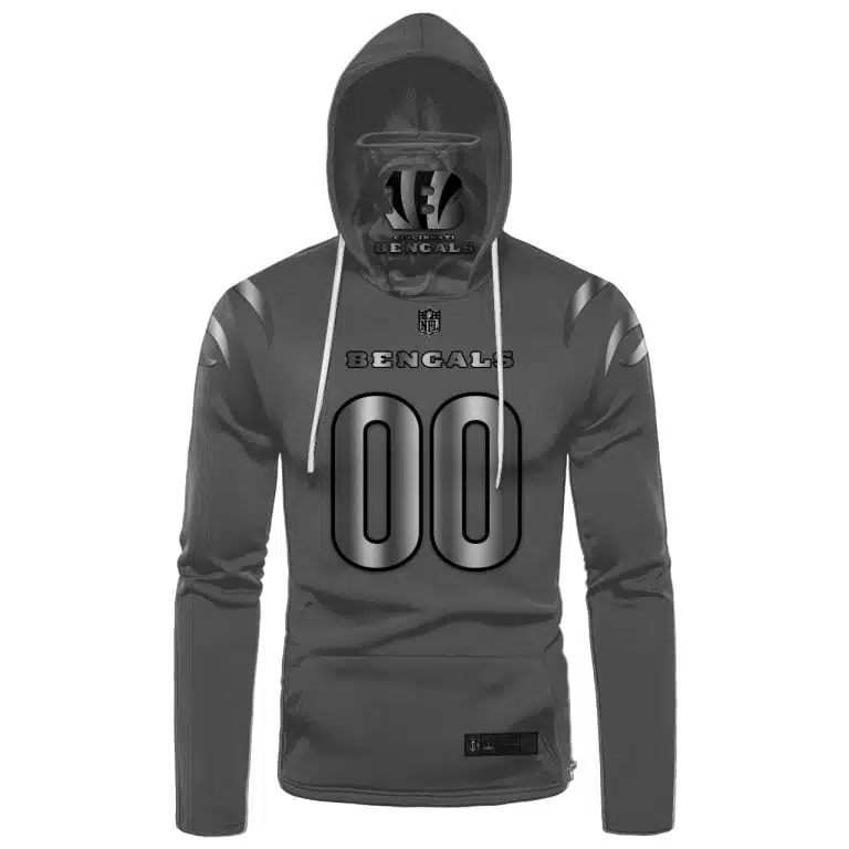 Hoodie Mask Cincinnati Bengals | Custom Name | Limited Edition GF45