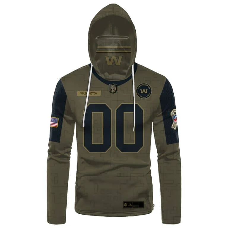 Hoodie Mask Washington Football | Custom Name | Limited Edition IJ65