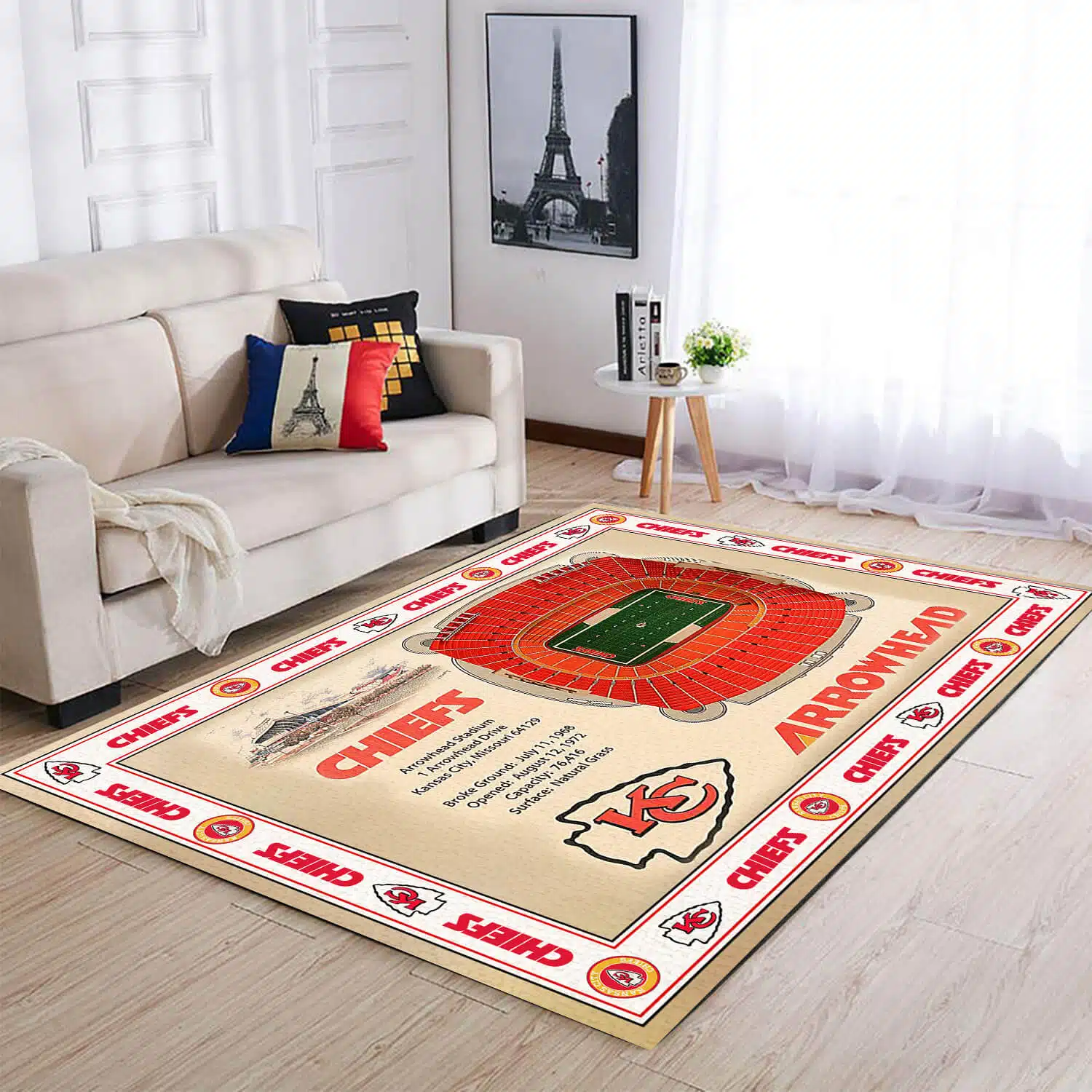 Kansas City Chiefs Rug IG38