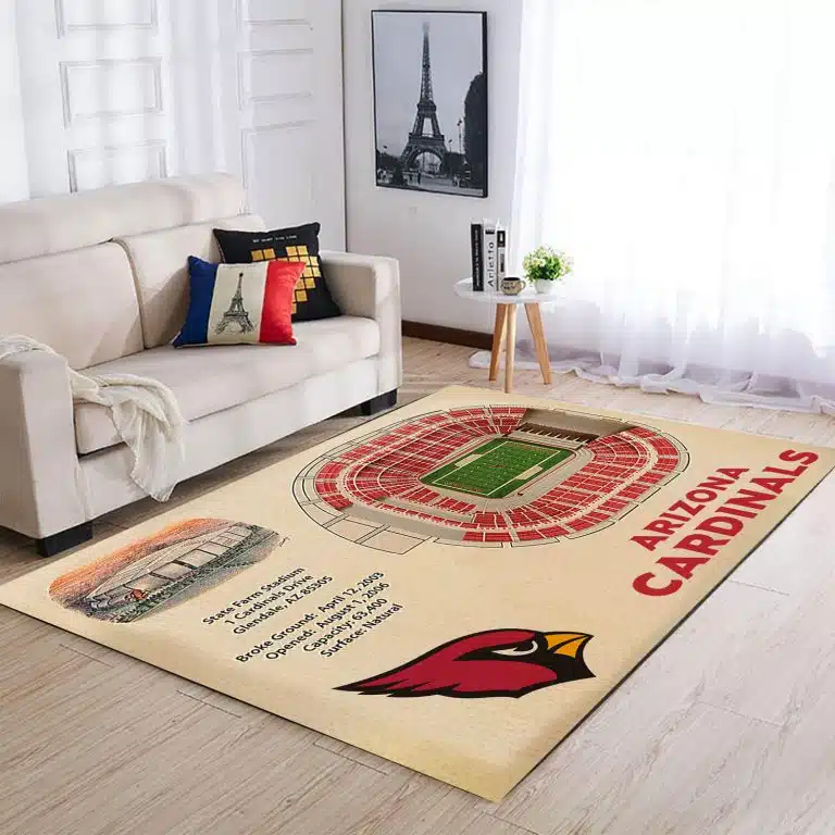 Arizona Cardinals Rug KK99