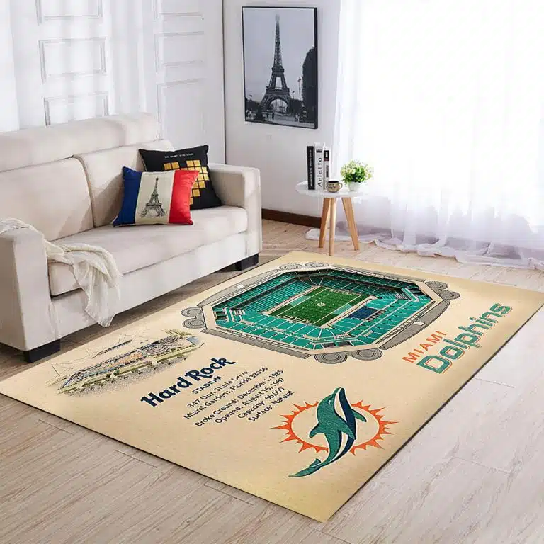 Miami Dolphins Rug ME26