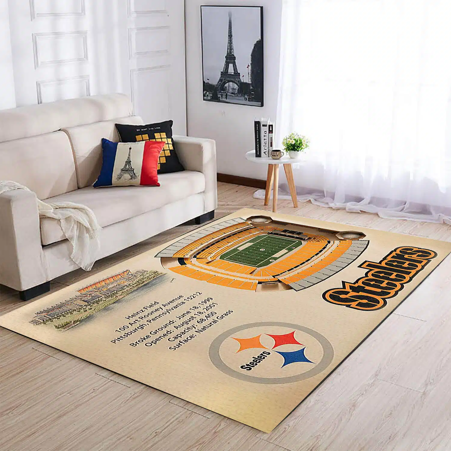 Pittsburgh Steelers Rug FB38