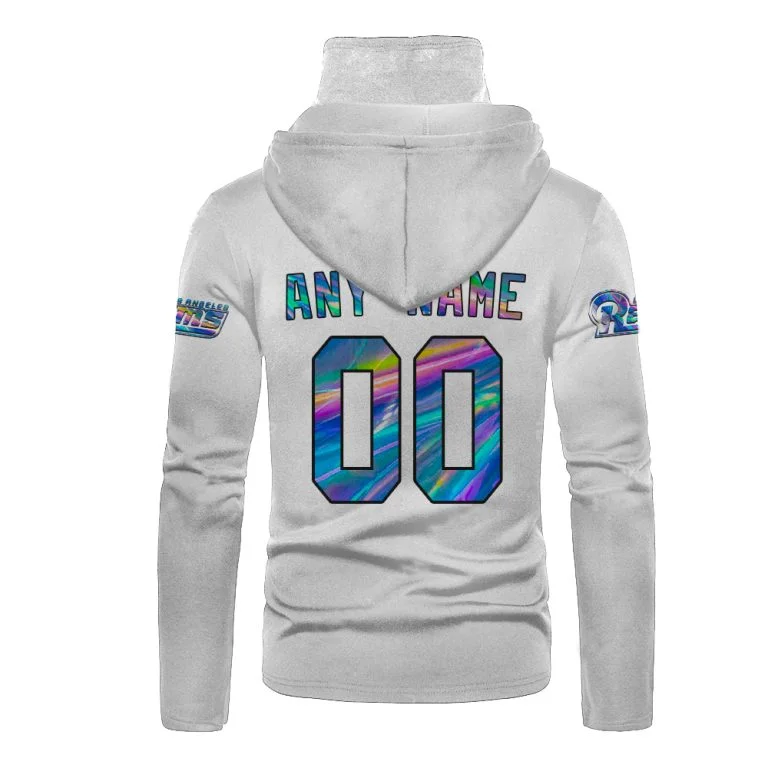 Hoodie Mask Los Angeles Rams | Custom Name | Limited Edition YD39 - Image 2