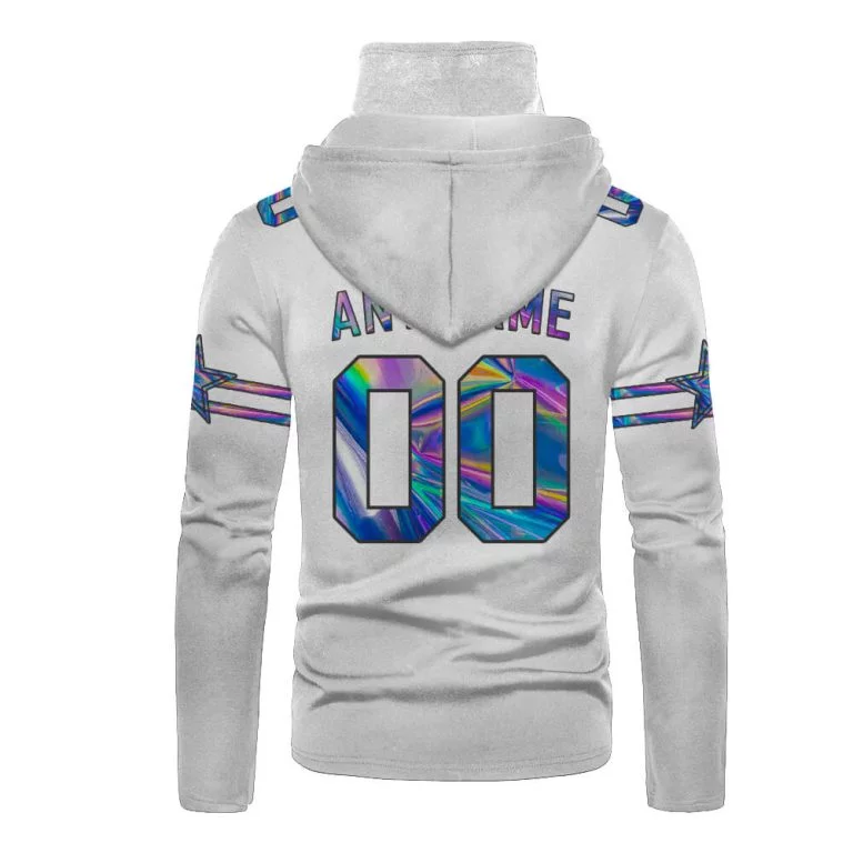 Hoodie Mask Dallas Cowboys | Custom Name | Limited Edition IR70 - Image 2