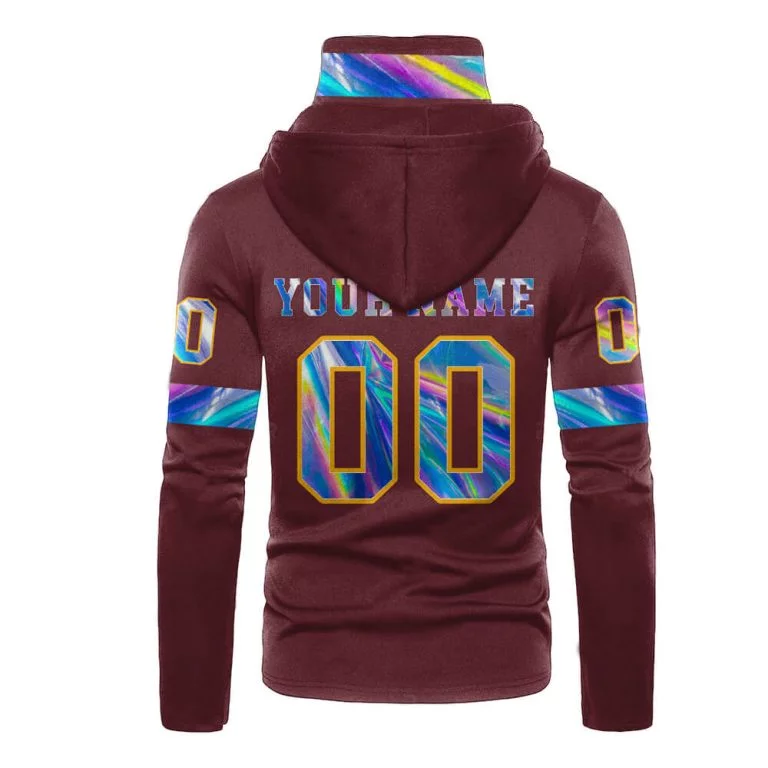 Hoodie Mask Washington Football | Custom Name | Limited Edition IT66 - Image 2