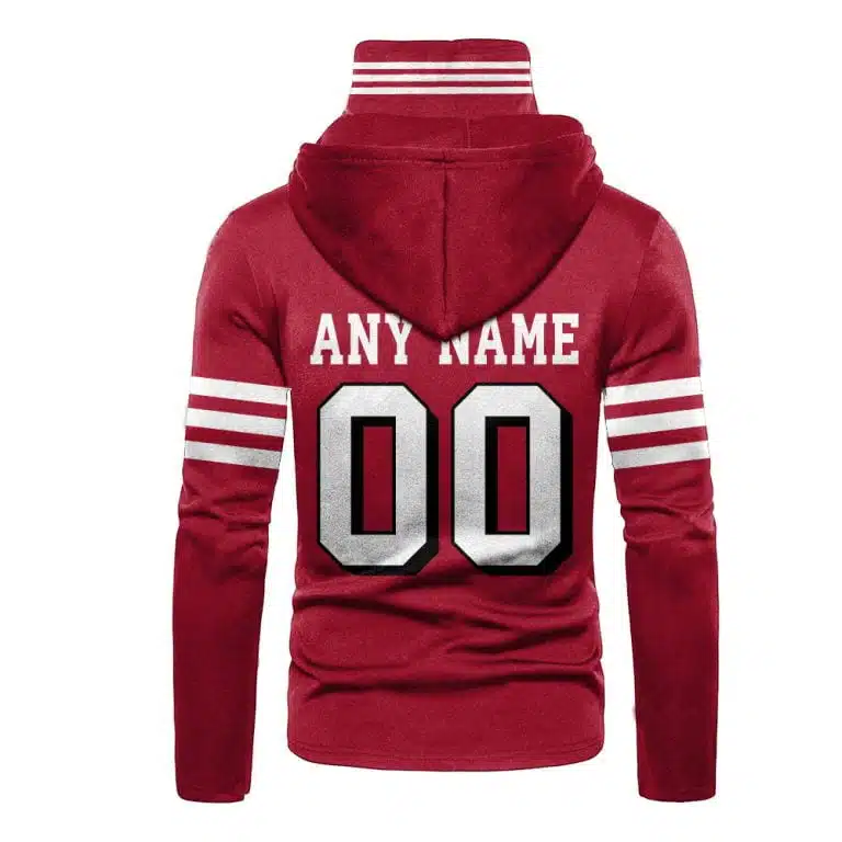 Hoodie Mask San Francisco 49ers | Custom Name | Limited Edition HN77 - Image 2