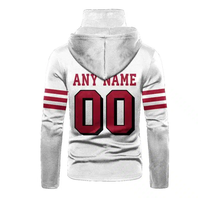 Hoodie Mask San Francisco 49ers | Custom Name | Limited Edition FJ88 - Image 2