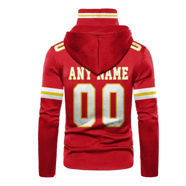 Hoodie Mask Kansas City Chiefs | Custom Name | Limited Edition UJ65 - Image 2