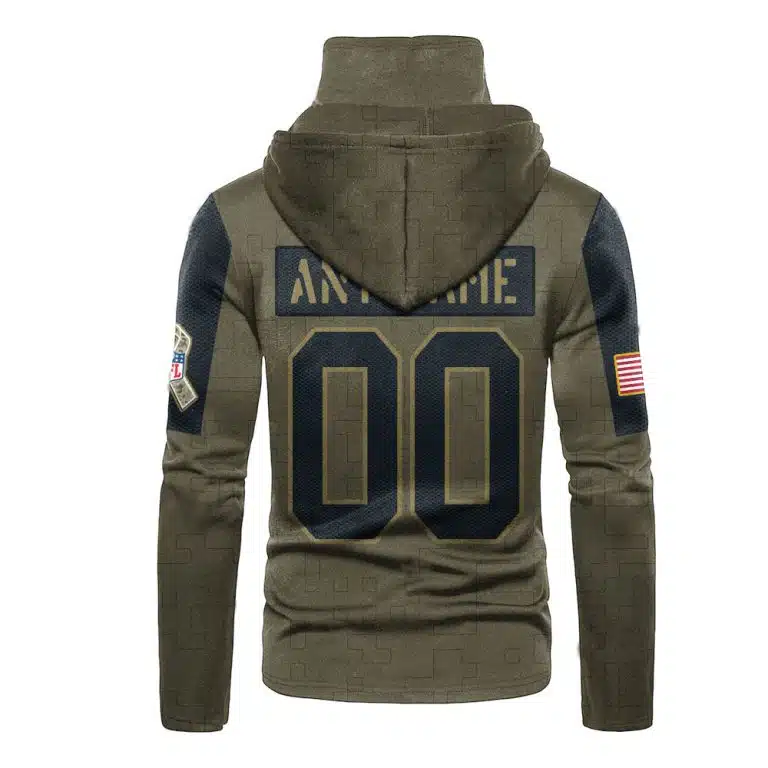 Hoodie Mask Kansas City Chiefs | Custom Name | Limited Edition GW24 - Image 2