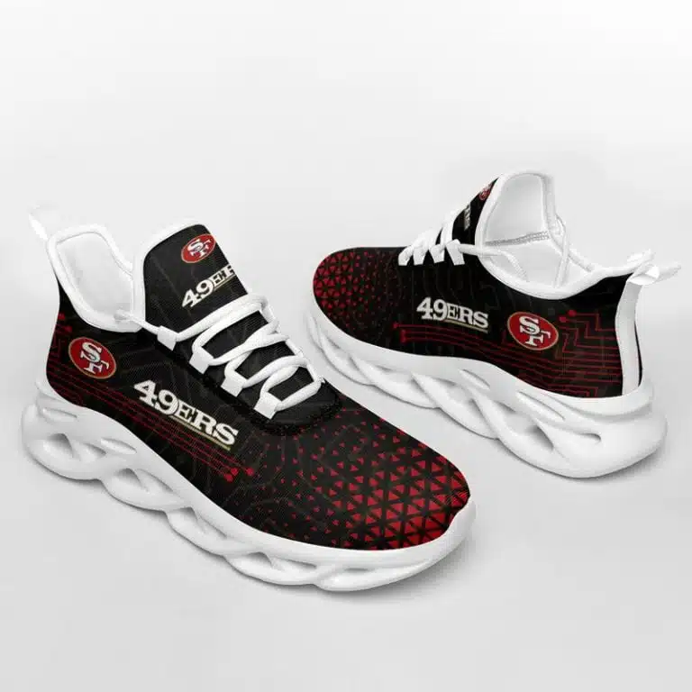 San Francisco 49ers Clunky Sneakers WM64 - Image 2