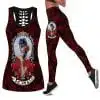 San Francisco 49ers Women's Hollow Out Tank Top & Legging LT57