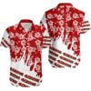 Combo San Francisco 49ers Button-Up Shirt & Men Shorts EK16