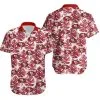 Combo San Francisco 49ers Button-Up Shirt & Men Shorts DT46