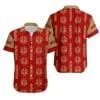 Combo San Francisco 49ers Button-Up Shirt & Men Shorts EL47