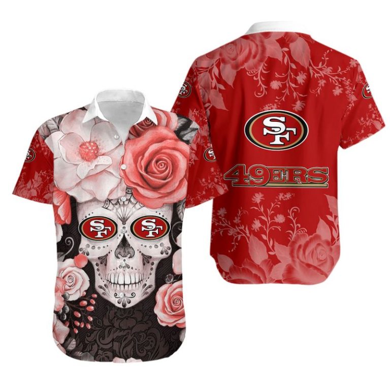 San Francisco 49ers Button-Up Shirt TD73