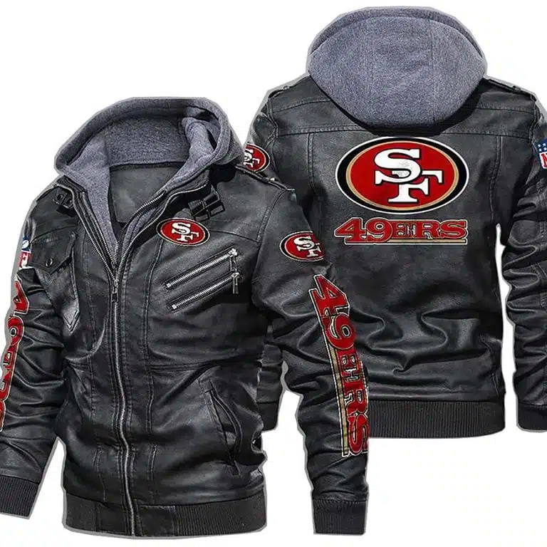 San Francisco 49ers Leather Jacket JR42