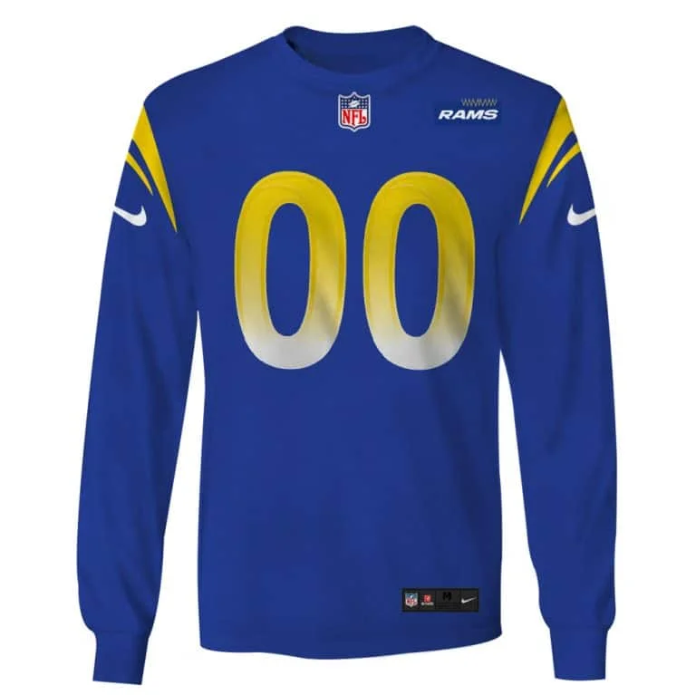 Los Angeles Rams Custom Your Name FF58 - Image 6