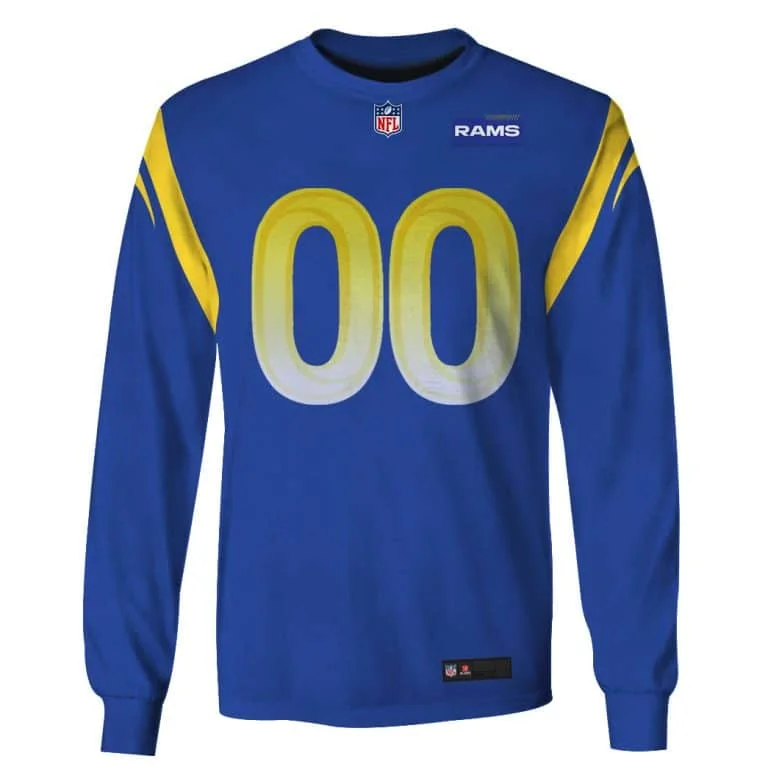 Los Angeles Rams Custom Your Name YK80 - Image 6