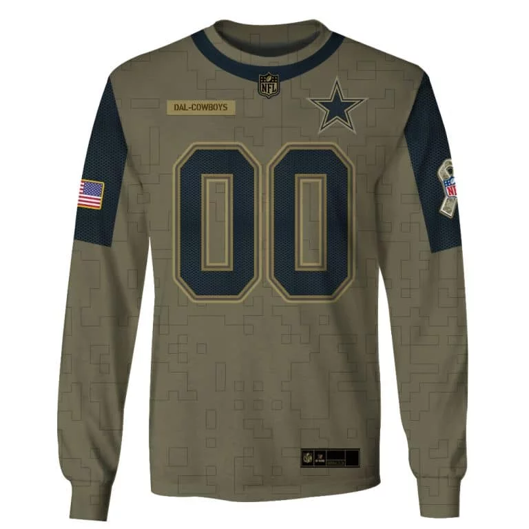 Dallas Cowboys Custom Your Name JF37 - Image 6