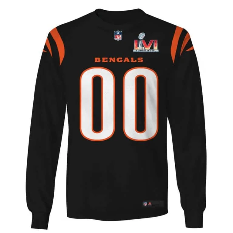 Cincinnati Bengals Custom Your Name UH54 - Image 6