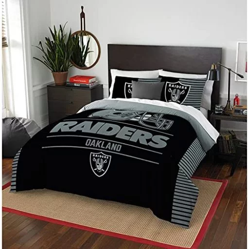 Las Vegas Raiders Bedding Set TW87