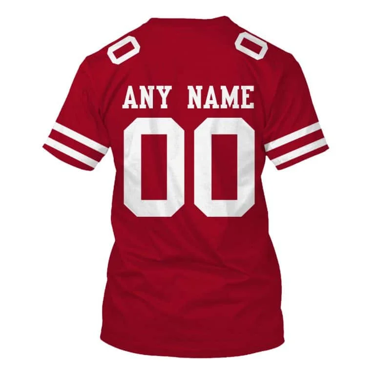 San Francisco 49ers Custom Your Name' YV77 - Image 3