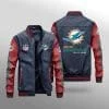 Miami Dolphins Leather Jacket OE43