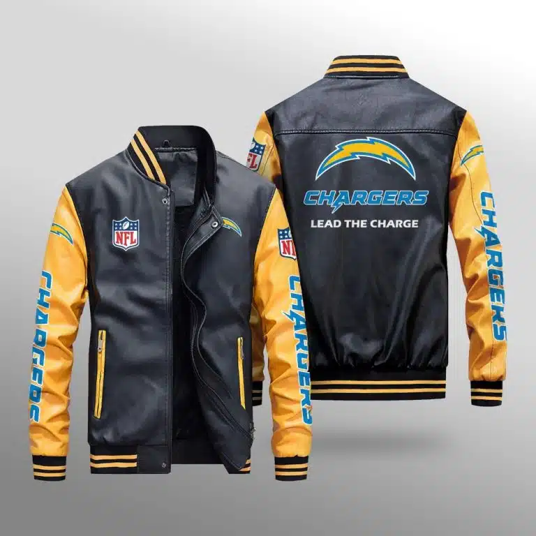 Los Angeles Chargers Leather Jacket UG68