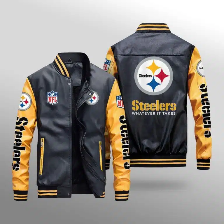 Pittsburgh Steelers Leather Jacket BX71