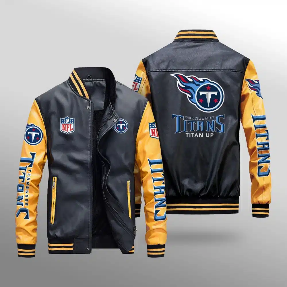 Tennessee Titans Leather Jacket KX36