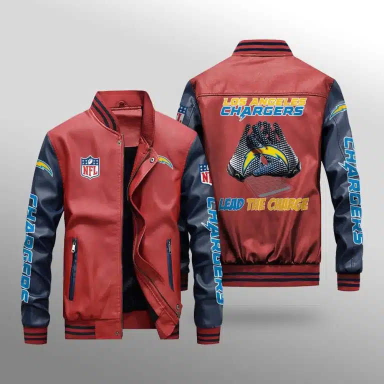 Los Angeles Chargers Leather Jacket GA69