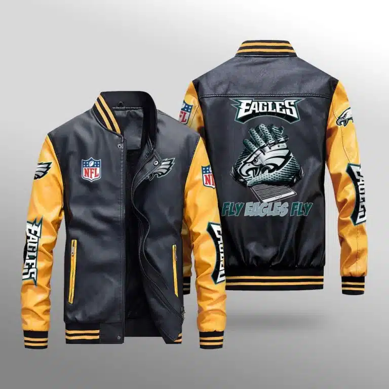Philadelphia Eagles Leather Jacket KR58