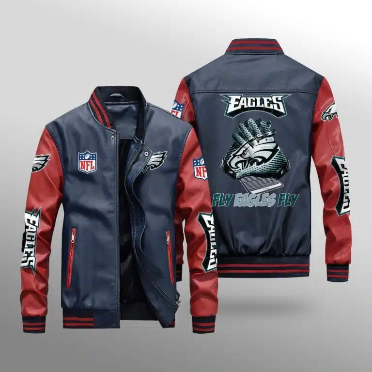 Philadelphia Eagles Leather Jacket TQ84
