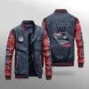 New England Patriots Leather Jacket LA73