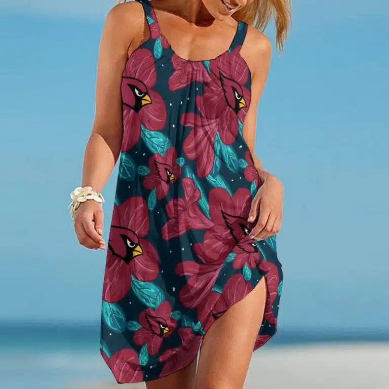 Arizona Cardinals Beach Dress Summer CT75
