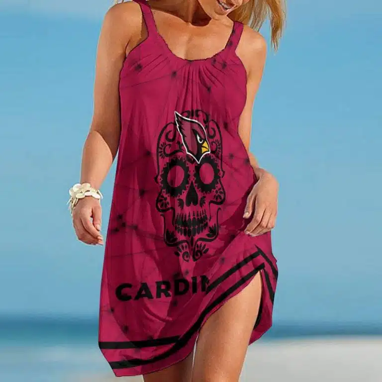 Arizona Cardinals Beach Dress Summer KY14