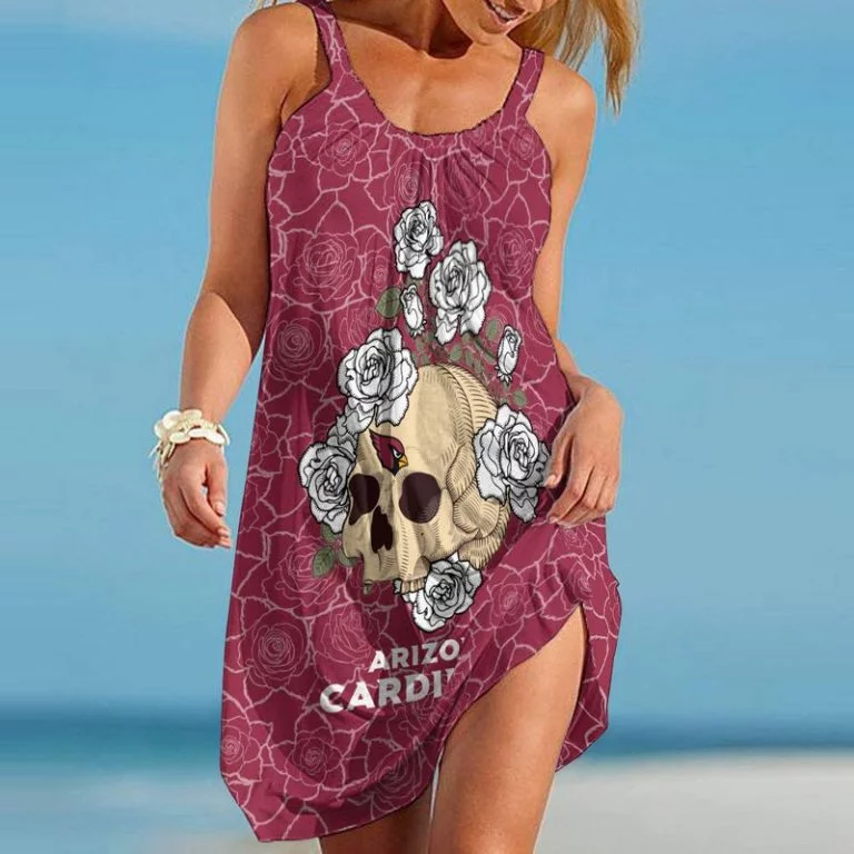 Arizona Cardinals Beach Dress Summer KG24
