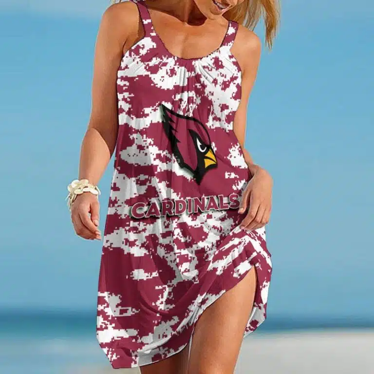 Arizona Cardinals Beach Dress Summer BA54