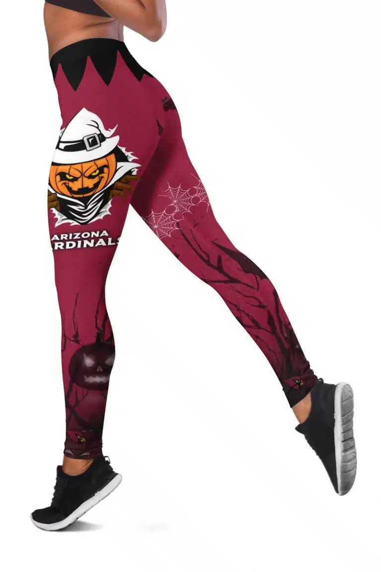 Arizona Cardinals Women's Hollow Out Tank Top + Legging KR97 - Image 3