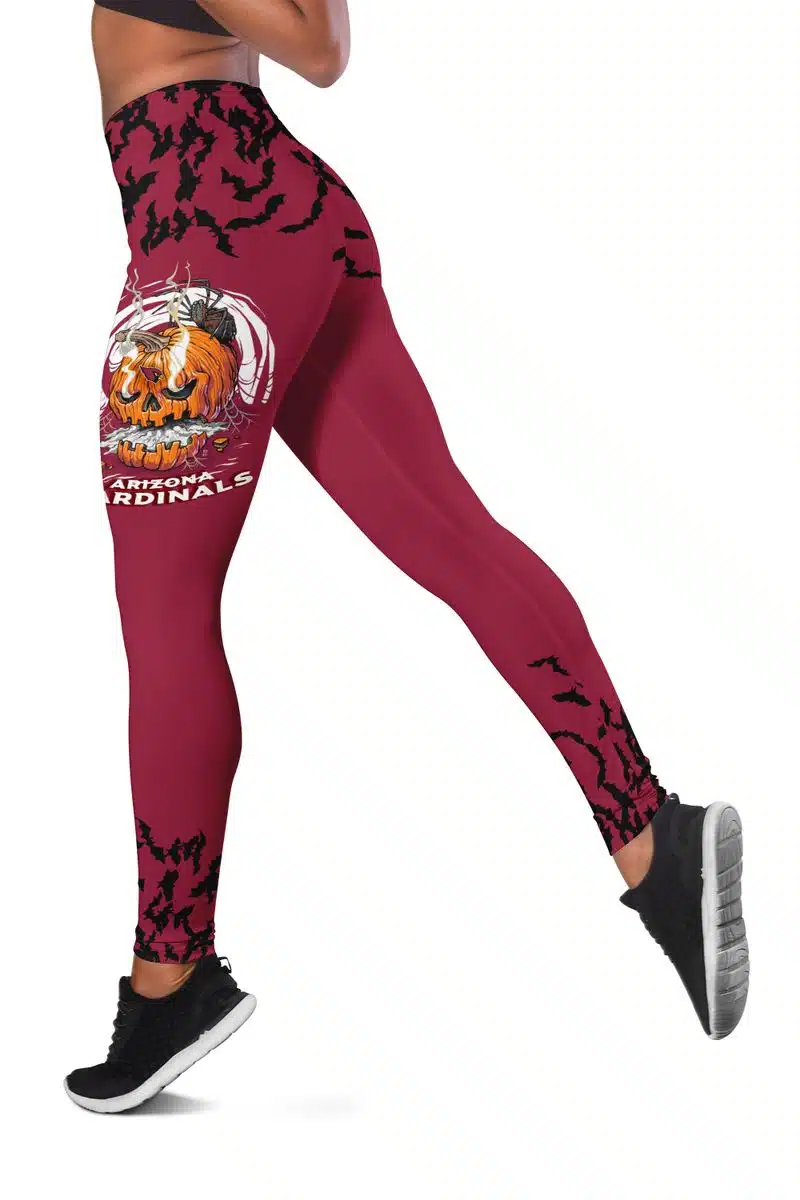 Arizona Cardinals Women's Hollow Out Tank Top + Legging IE73 - Image 3