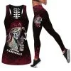 Arizona Cardinals Women's Hollow Out Tank Top + Legging EH57